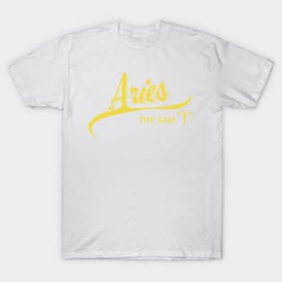 Aries Retro Zodiac T-Shirt